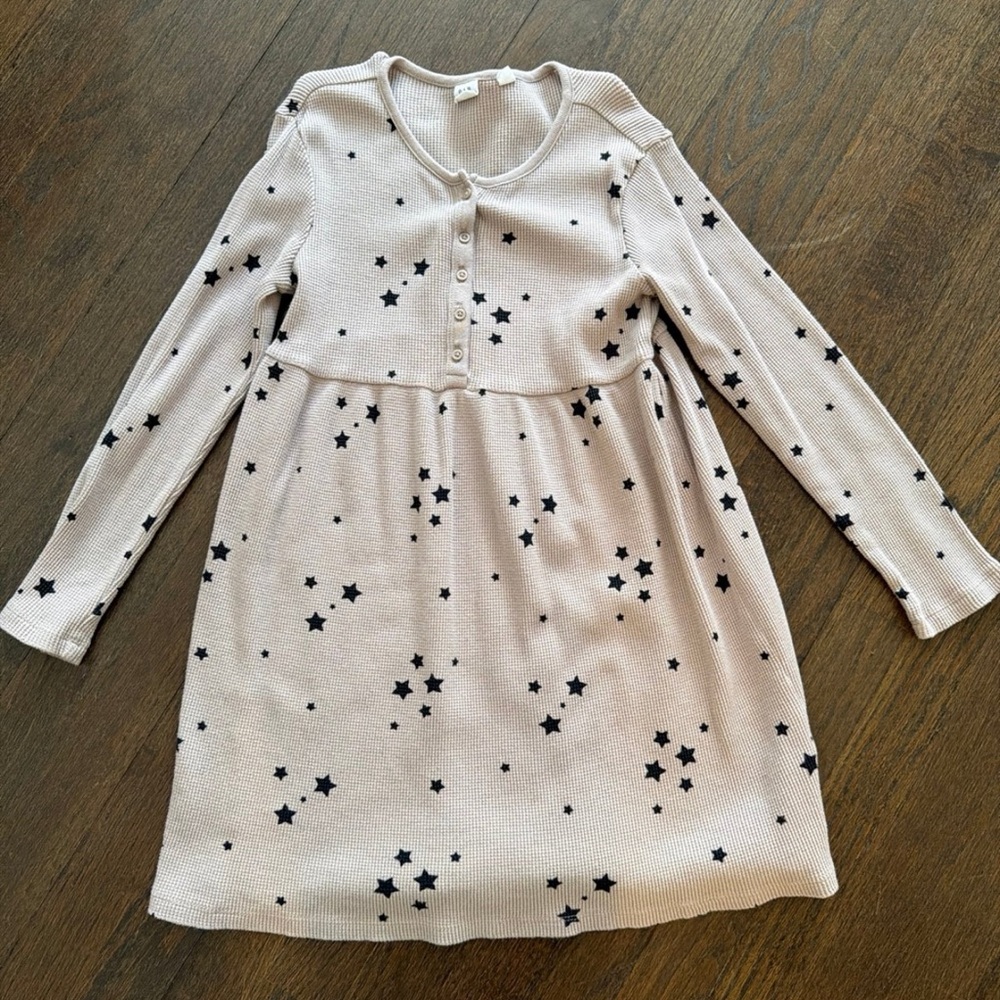 GAP Cream and Black Starry Kids Dress